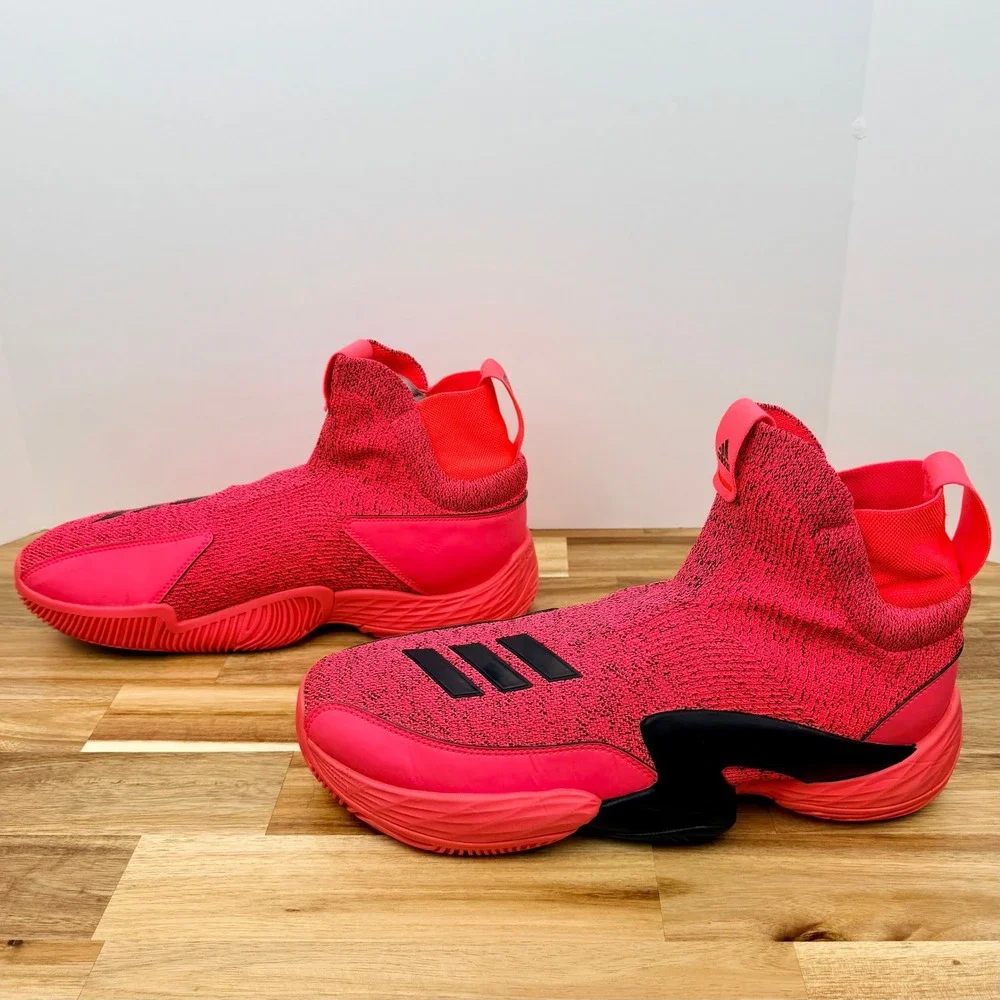 Adidas N3XT L3V3L 2020 Mens Basketball Shoes Signal Pink Black FW9246 Size 13